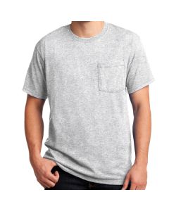 JERZEES - Heavyweight Blend 50/50 Cotton/Poly Pocket T-Shirt (Apparel)