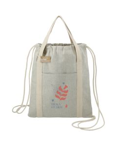 Repose 5 oz. Recycled Cotton Drawstring Bag 