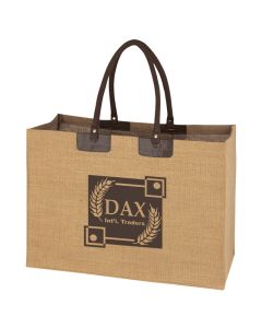 Custom Jumbo Jute Tote