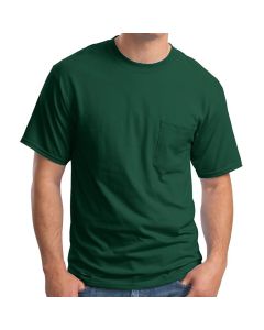 Hanes Beefy-T - 100% Cotton T-Shirt with Pocket