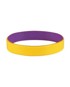 Colored Letter Silicone Bracelet