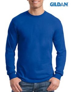 Gildan Ultra Cotton Poly Long Sleve T-Shirt