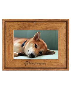 Faux Wood Photo Frame