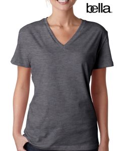 Bella Missy Short-Sleeve Jersey V-Neck Tee