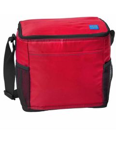 Imprinted 12-Can Cooler with Mesh Pockets