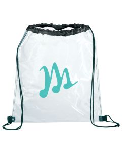 Rally Clear Drawstring Bag