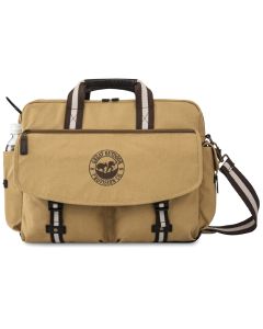 Heritage Supply Ridge Cotton Computer Messenger Bag