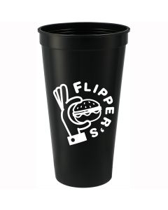 Solid 24 oz. Stadium Cup