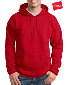 Custom Logo Hanes Hooded Sweatshirt