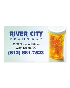 20mil Full Color Printed Business Card Magnet
