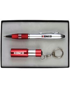 Stylus Pen & Led Flashlight/Bottle Opener Gift Set