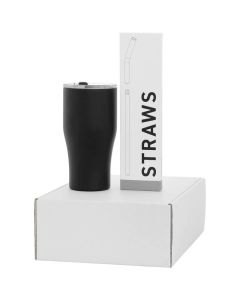 16.9 oz. Summit And Short Straw White Wonderful Gift Set