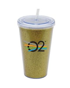 16 oz Glitter Acrylic Tumbler