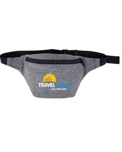 Heather Grey Custom Fanny Pack