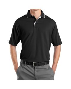 Sport-Tek Dri-Mesh Polo with Tipped Collar and Piping