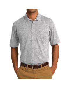 Port & Company 5.5-Ounce Jersey Knit Pocket Polo (Apparel)