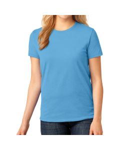 Port & Company Ladies 5.4-oz 100% Cotton T-Shirt (Apparel)