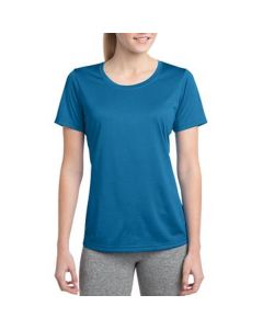 Sport-Tek Ladies Heather Contender Scoop Neck Tee