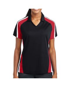 Sport-Tek Ladies Tricolor Micropique Sport-Wick Polo (Apparel)