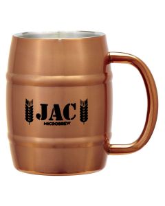 14 oz. Moscow Mule Barrel Mug