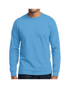 Port & Company - Long Sleeve 50/50 Cotton/Poly T-Shirt (Apparel)