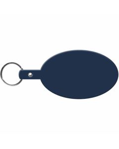 Personalized Large Oval Flexible Key-Tag
