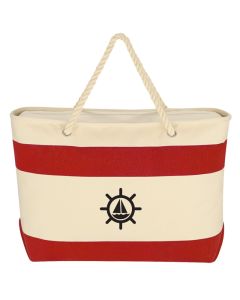 Printable Large Cruising Tote with Rope Handles