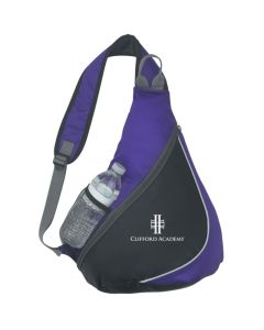 Imprinted Sling Backpack