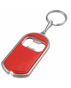 Promo Bottle Opener Key Chain with LED Light