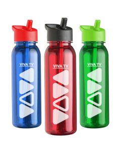 Promo 24 oz. Tritan Bottle with Flip Straw Lid