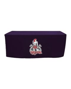 Full Color 4' Fitted Style Table Cover