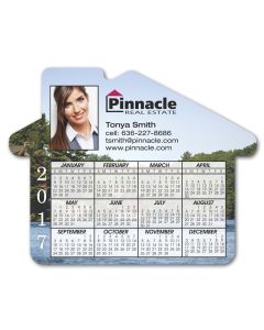 Promotional Home Shaped Calendar Magnet