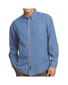 Port & Company - Long Sleeve Value Denim Shirt (Apparel)