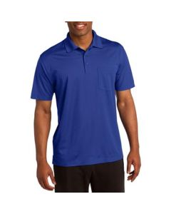 Sport-Tek Micropique Sport-Wick Pocket Polo