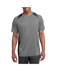 Sport-Tek Heather Colorblock Contender Tee