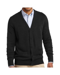 Port Authority Value V-Neck Cardigan with Pockets (Apparel)