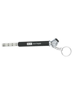 Mini Tire Gauge Key Chain