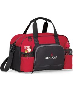 Printed Apex Sport Bag - red
