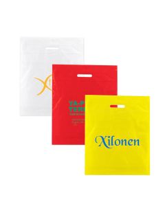 Imprintable Low Density Fold Over Die Cut Bags