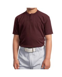 Sport-Tek Youth Short Sleeve Henley (Apparel)