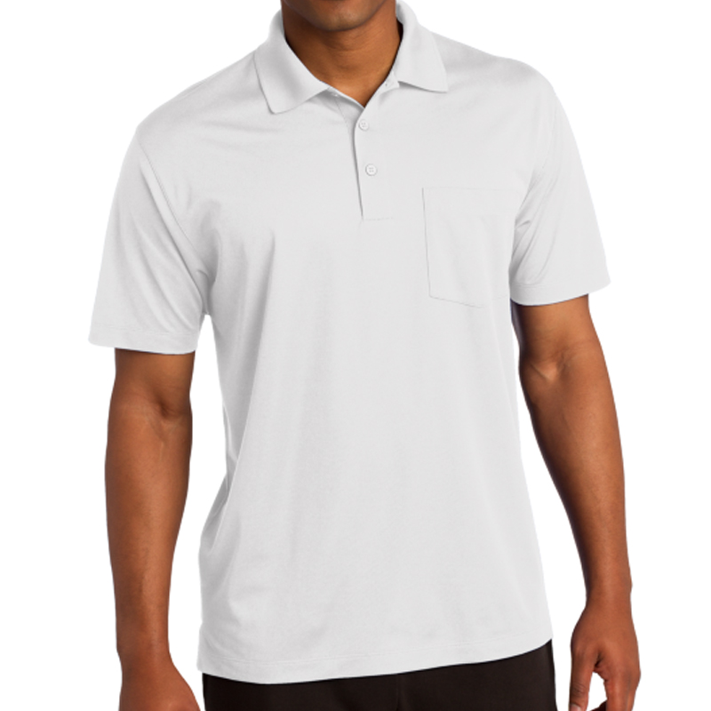 Sport-Tek Micropique Sport-Wick Pocket Polo