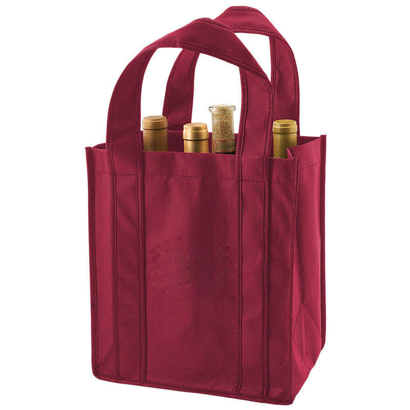 Customizable 6 Bottle Wine Totes