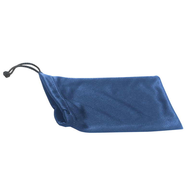 Printed Microfiber Pouch With Drawstring