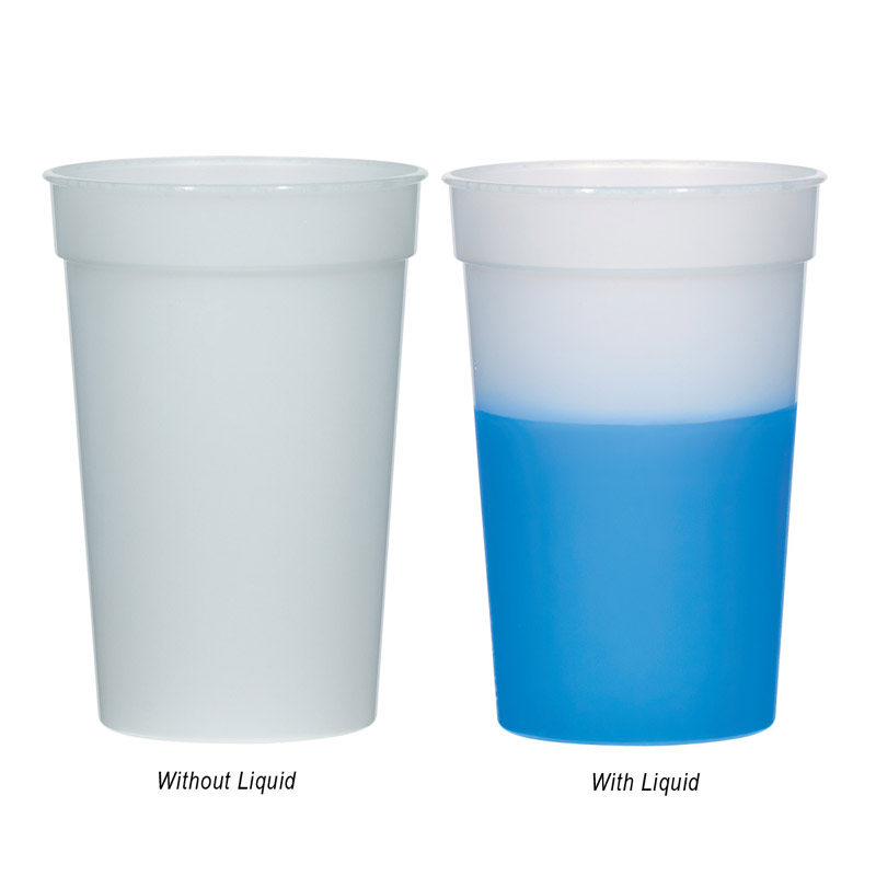 Custom 16 oz Color Changing Stadium Cup