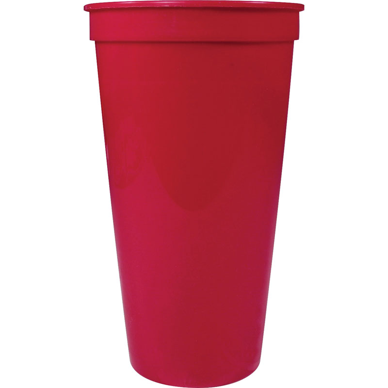 24oz Smooth Imprinted Stadium Cups