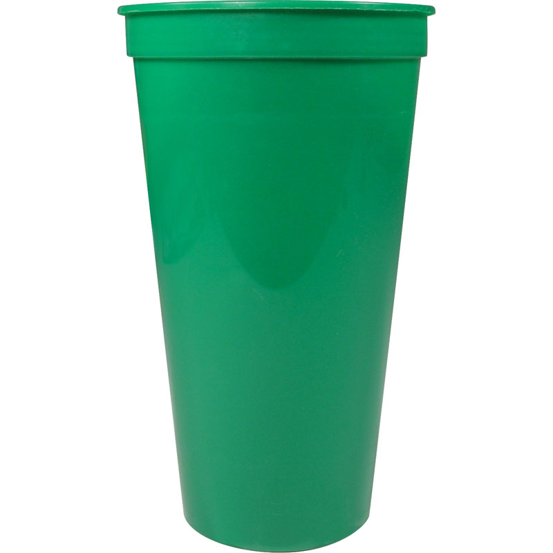 24oz Smooth Imprinted Stadium Cups