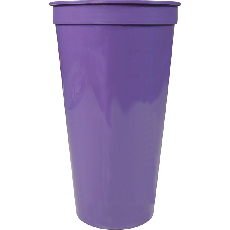 24oz Smooth Imprinted Stadium Cups