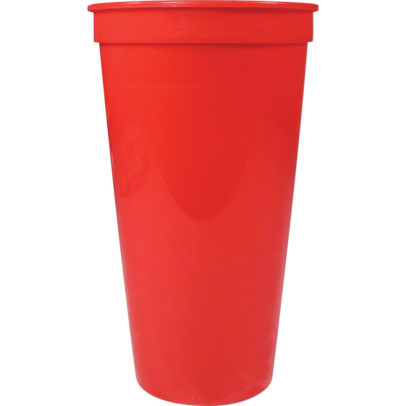 24oz Smooth Imprinted Stadium Cups