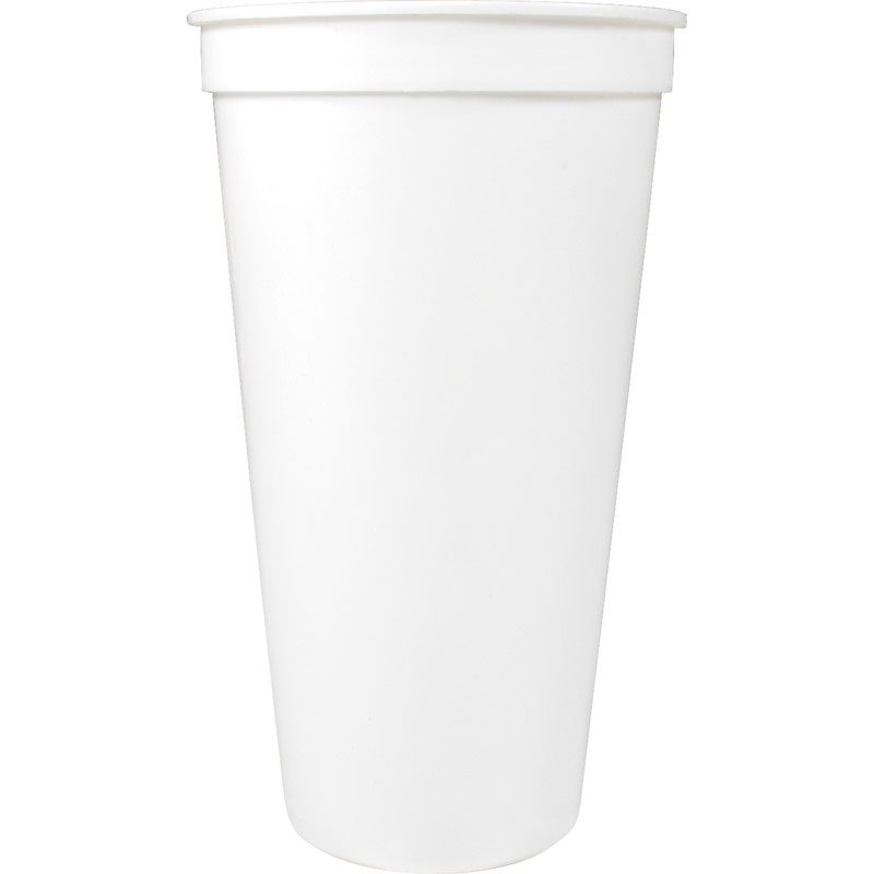 24oz Smooth Imprinted Stadium Cups