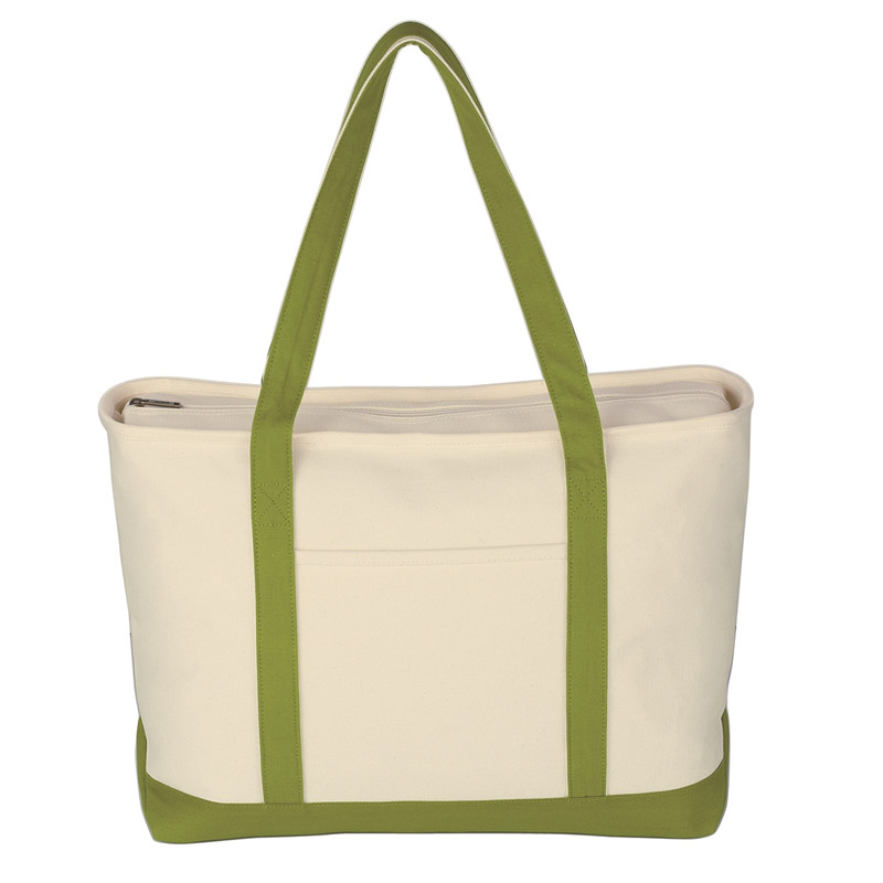 Printable Large Heavy Cotton Canvas Boat Tote